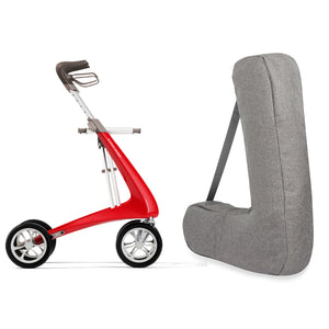 byACRE Carbon Ultralight in Red with Travel Bag Bundle