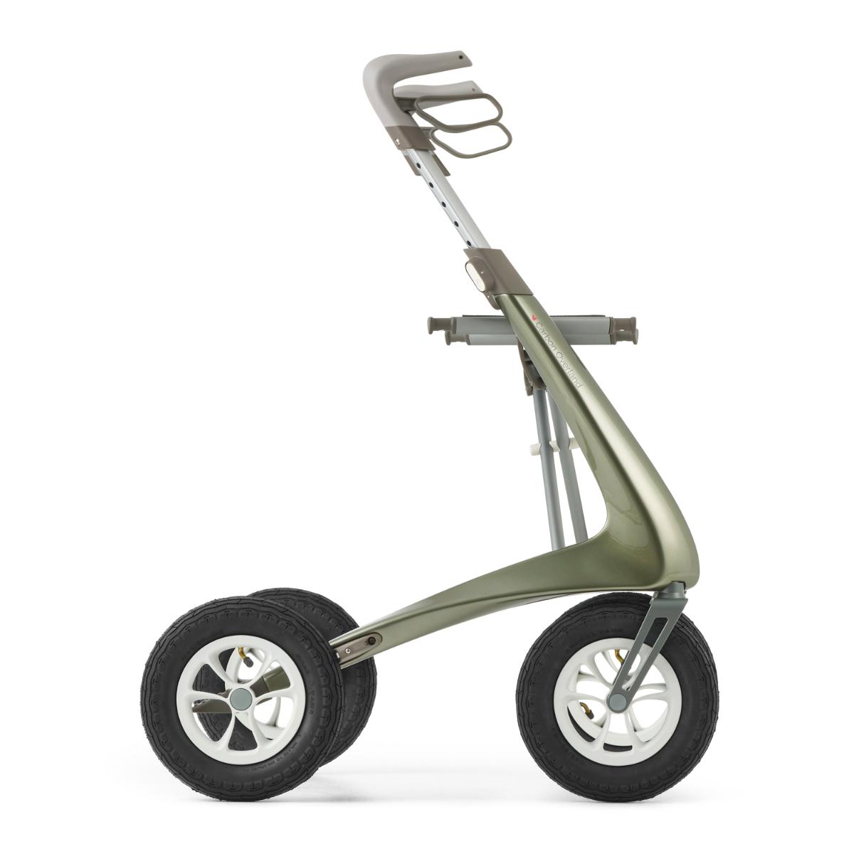 byACRE Carbon Overland Rollator & Walker - Let's Roll Mobility