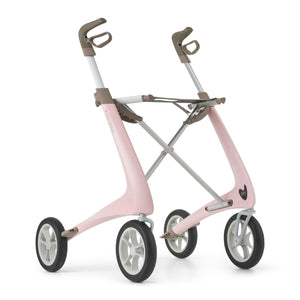 byACRE Ultralight rollator in Pink Rose color