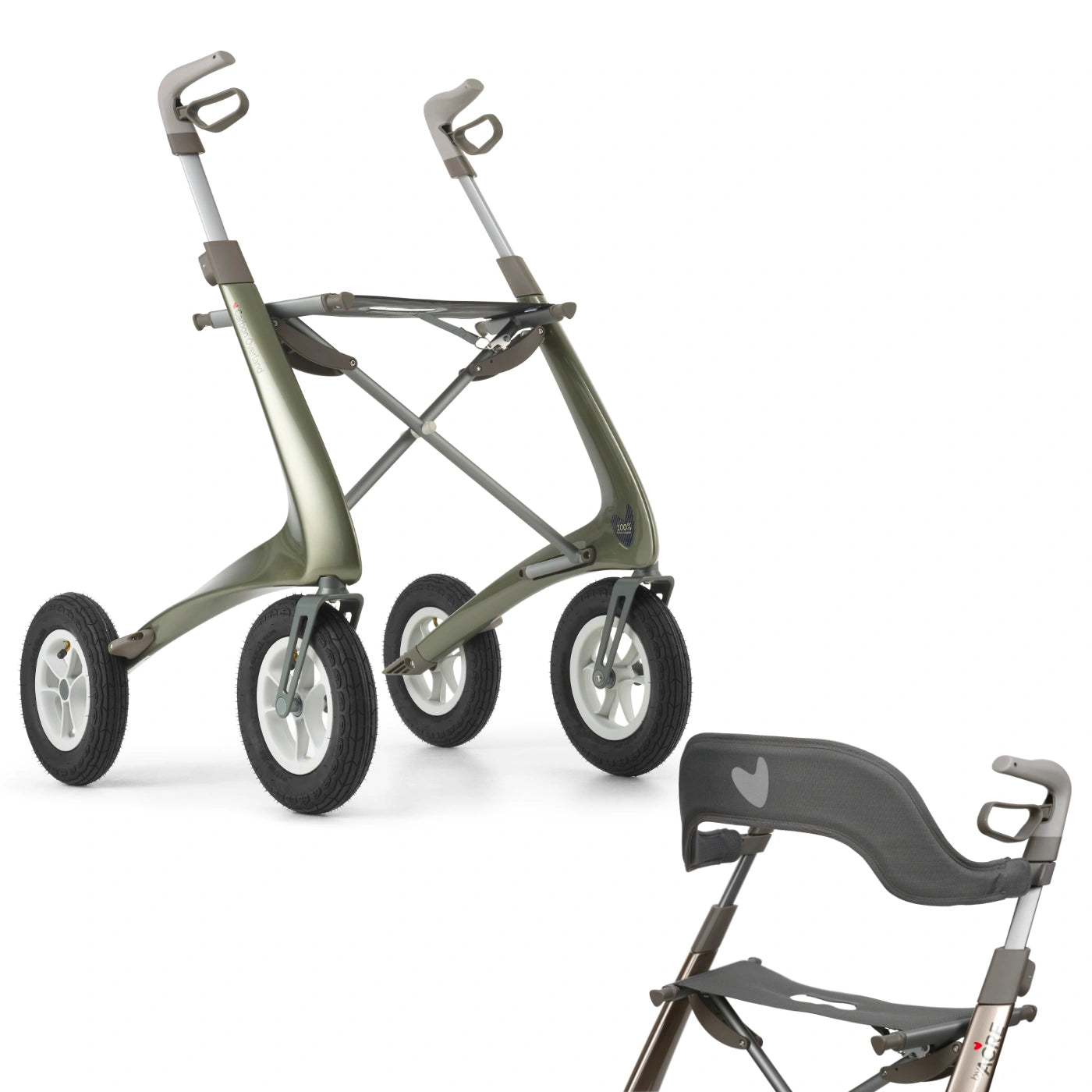 byACRE Overland Walker with Backrest Bundle
