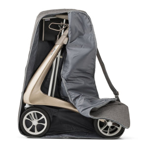 The byACRE Ultralight inside of the travel bag