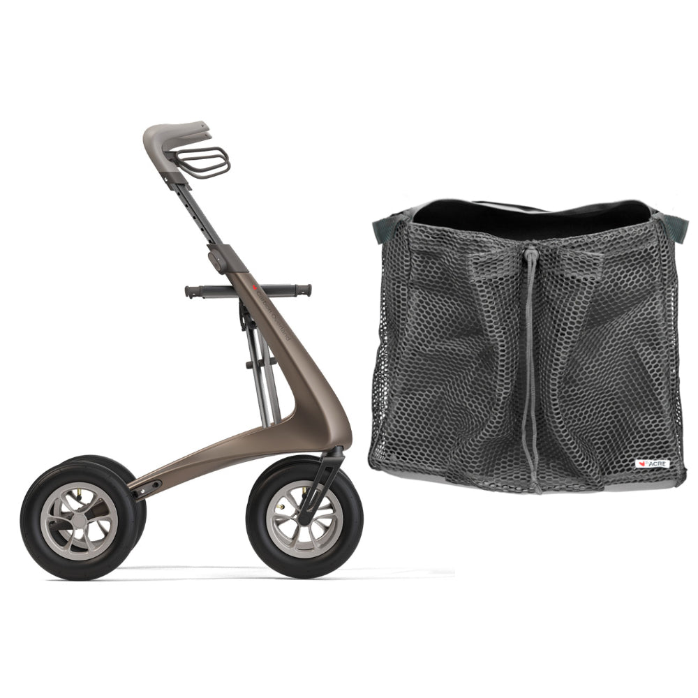 byACRE Overland Walker with Grocery Shopping Bag Bundle