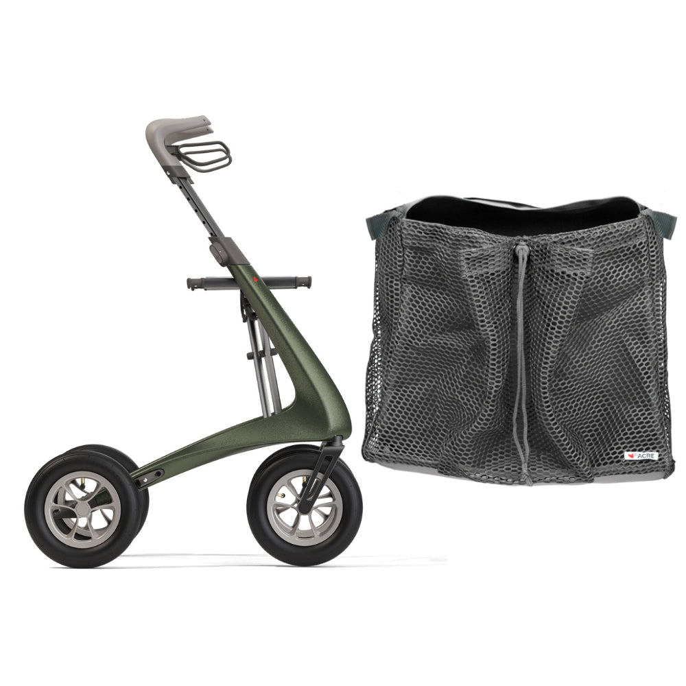 byACRE Overland Walker with Grocery Shopping Bag Bundle