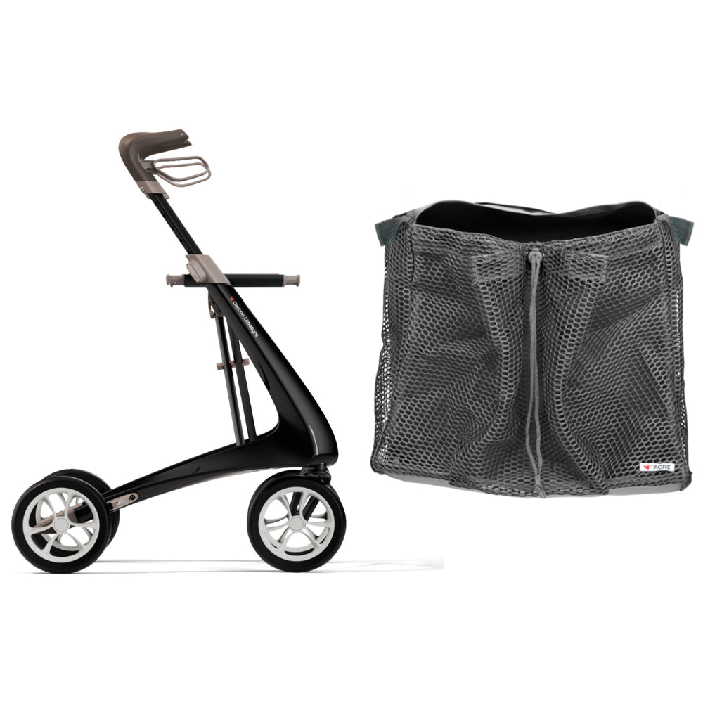 byACRE Ultralight Walker with Grocery Shopping Bag Bundle - Let's