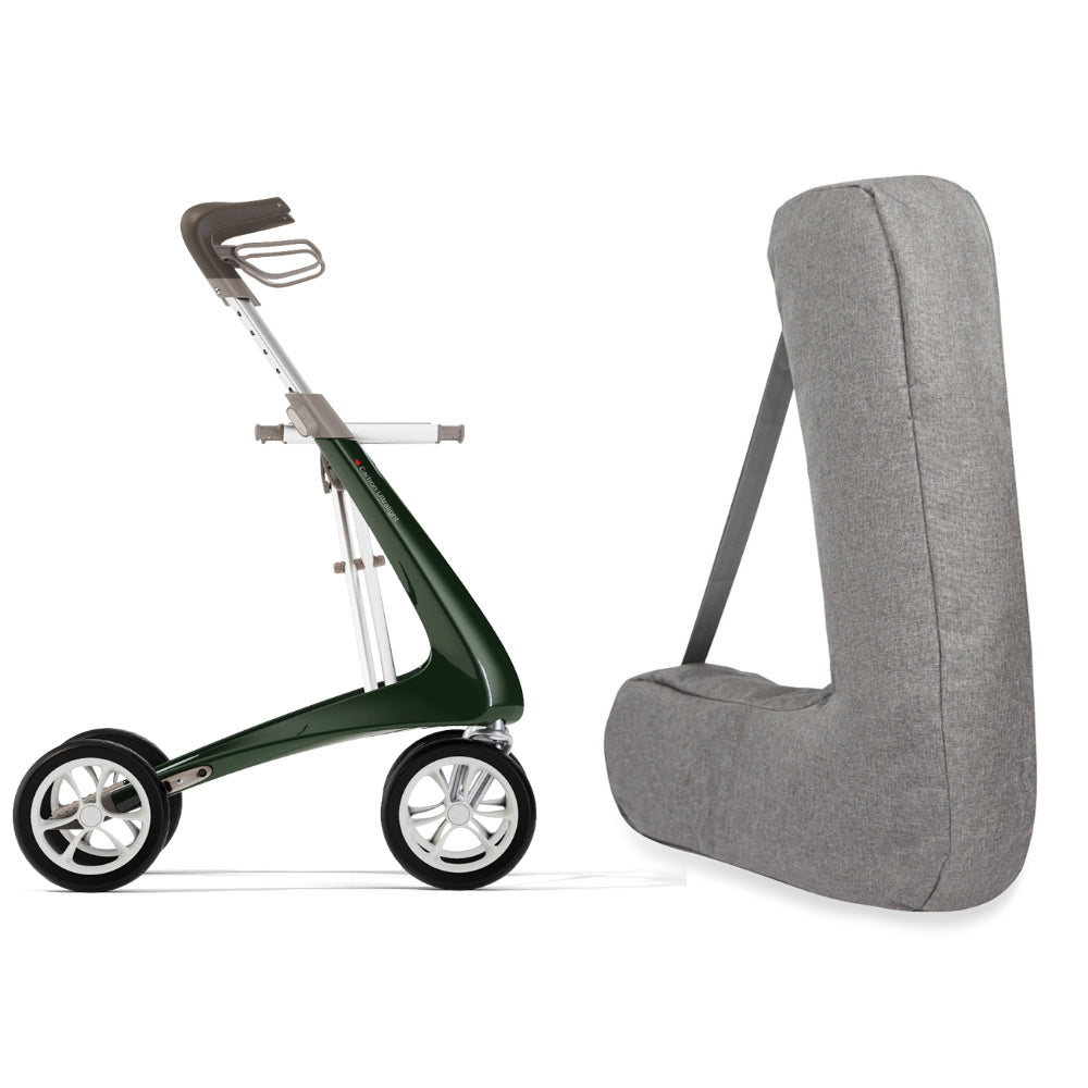 byACRE Carbon Ultralight in Green with Travel Bag Bundle