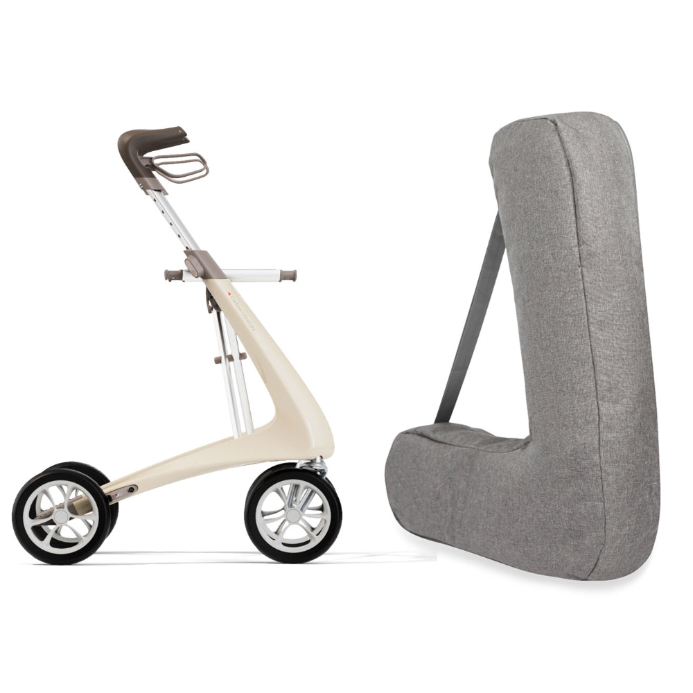 byACRE Carbon Ultralight in White with Travel Bag Bundle